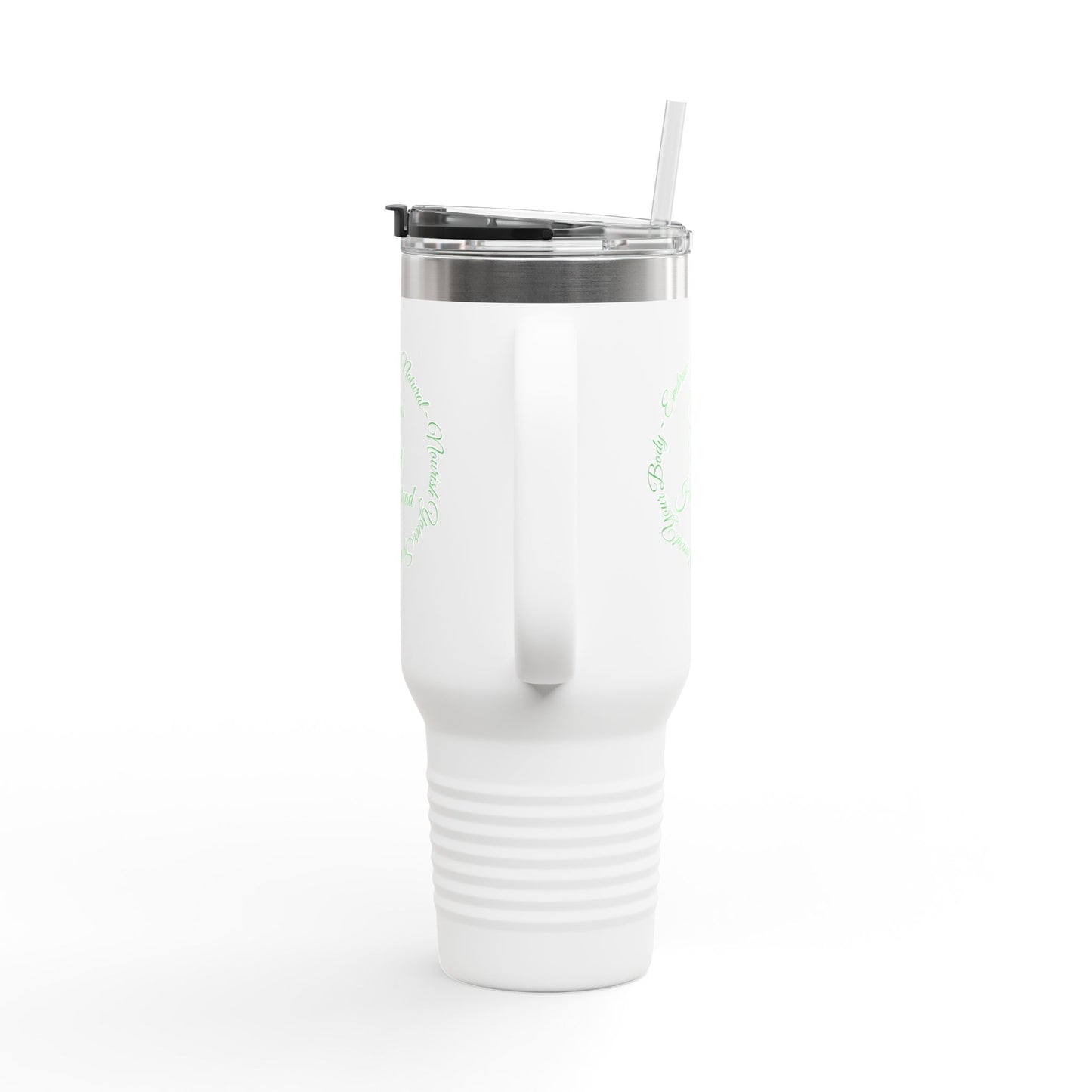 "Embrace Your Natural" Insulated Travel Mug, 40oz
