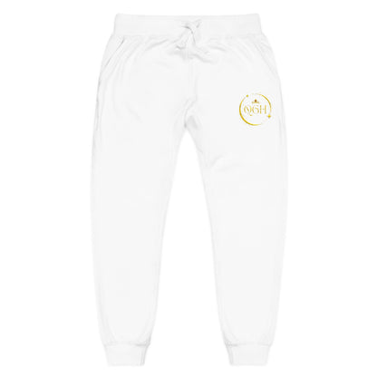 "QGH Gold" Embroidered Sweatpants