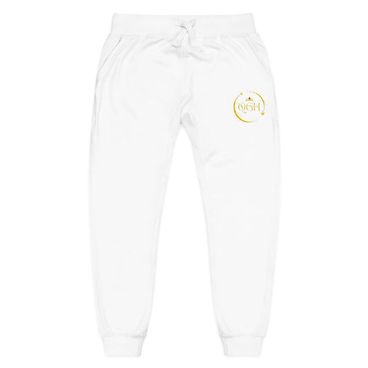 "QGH Gold" Embroidered Sweatpants