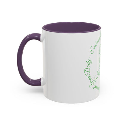 "Embrace Your Natural" Accent Coffee Mug (11, 15oz)