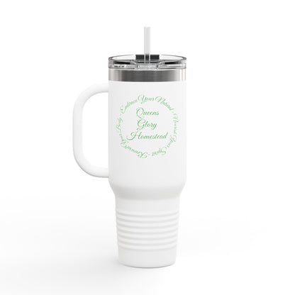 "Embrace Your Natural" Insulated Travel Mug, 40oz