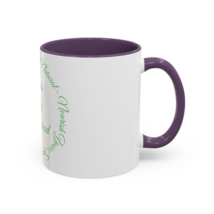 "Embrace Your Natural" Accent Coffee Mug (11, 15oz)