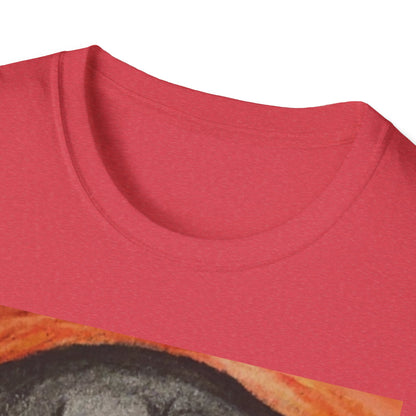 Grinning Skull Illustration T-Shirt | Dark Art Skull Tee