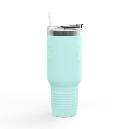 "Embrace Your Natural" Insulated Travel Mug, 40oz