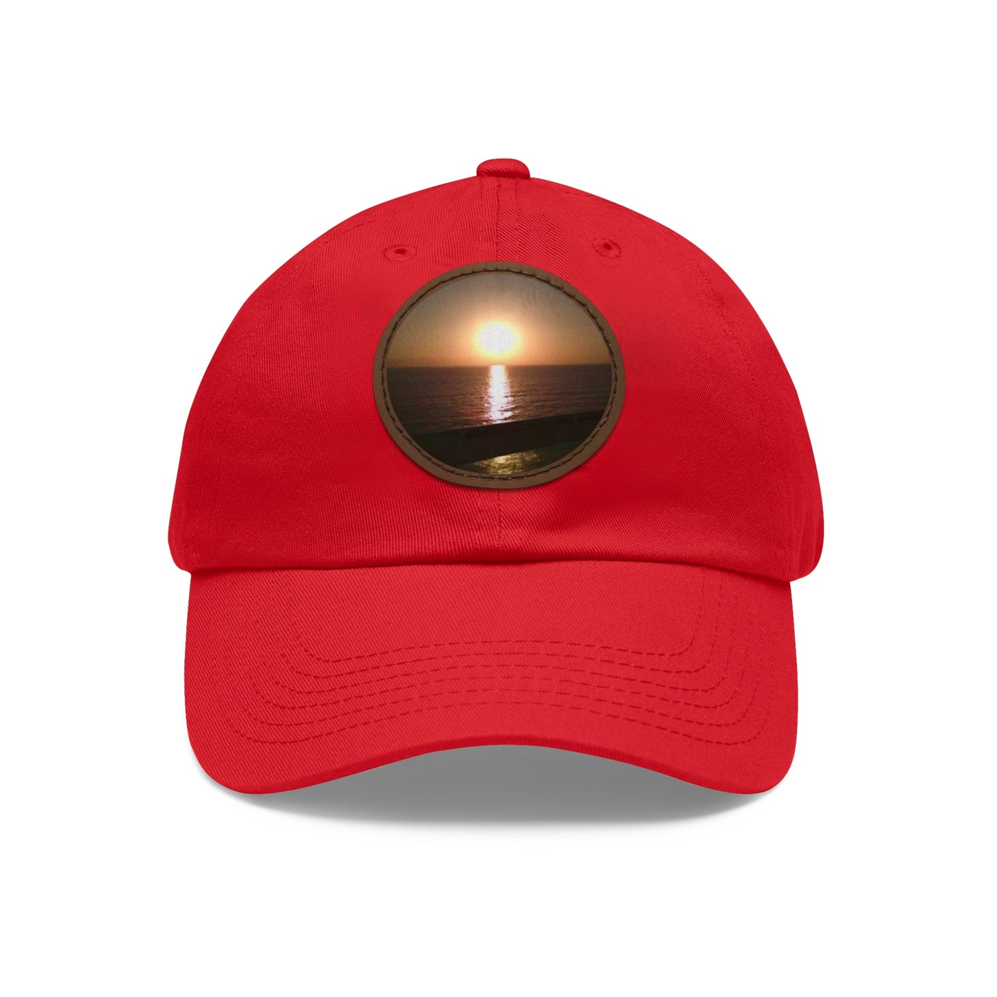 "A New Dawn" Hat with Leather Patch