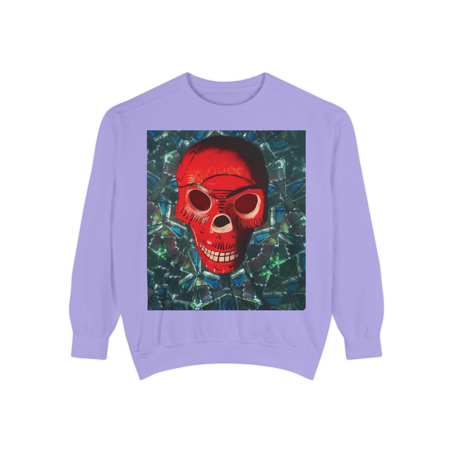 "Dia de los Muertos" Garment-Dyed Sweatshirt