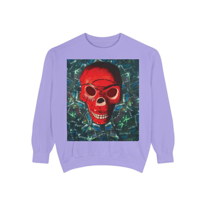 "Dia de los Muertos" Garment-Dyed Sweatshirt