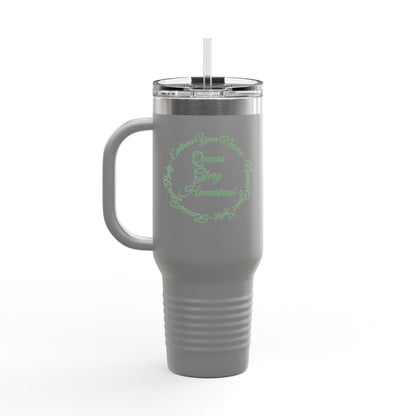 "Embrace Your Natural" Insulated Travel Mug, 40oz