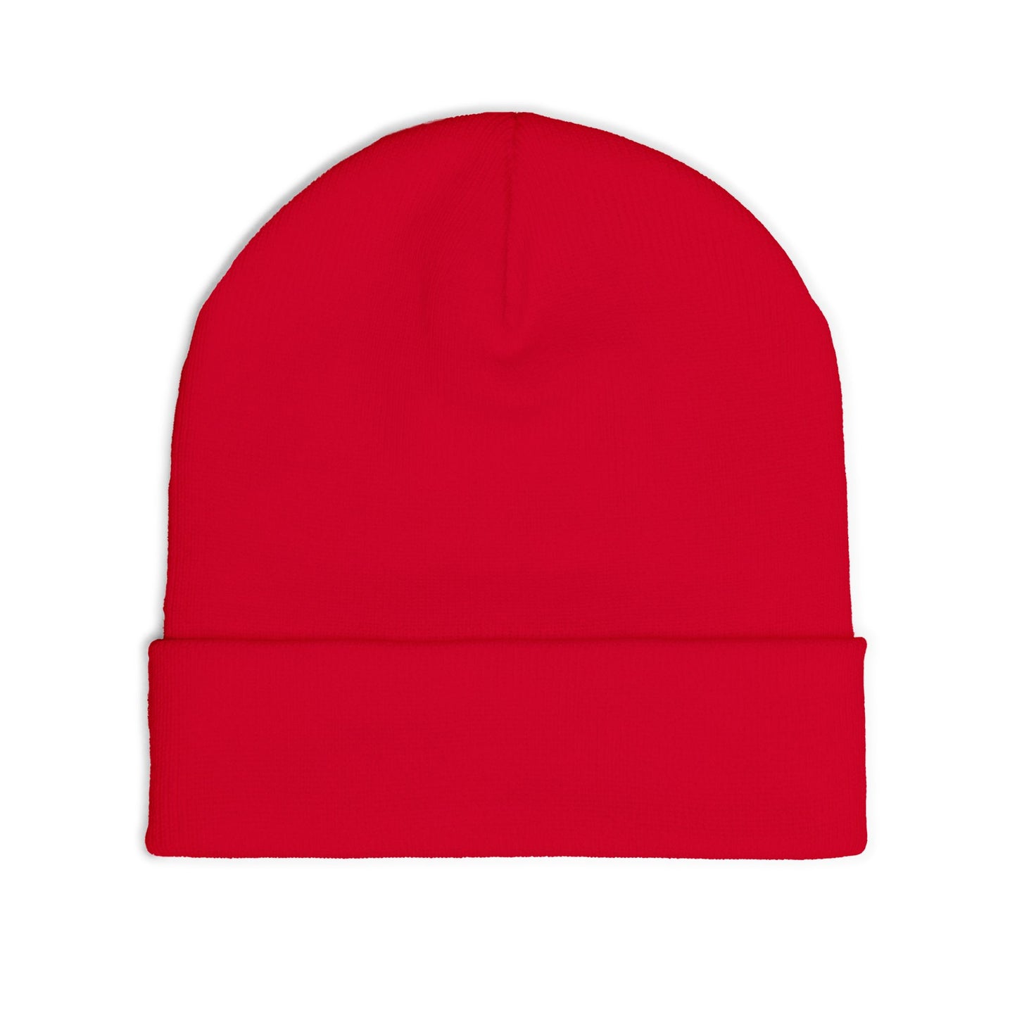 "QGH" Embroidered Knit Beanie Embroidered
