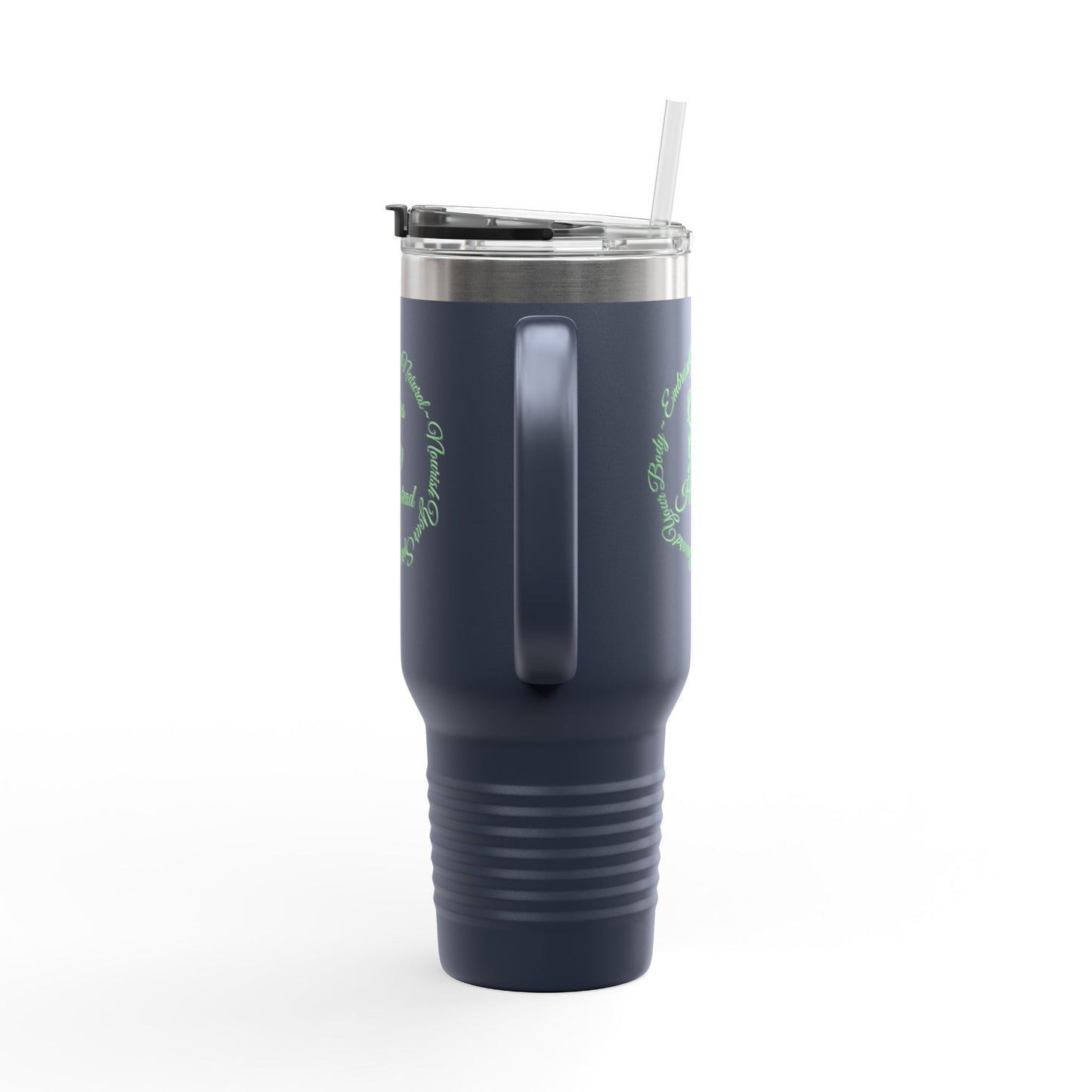 "Embrace Your Natural" Insulated Travel Mug, 40oz