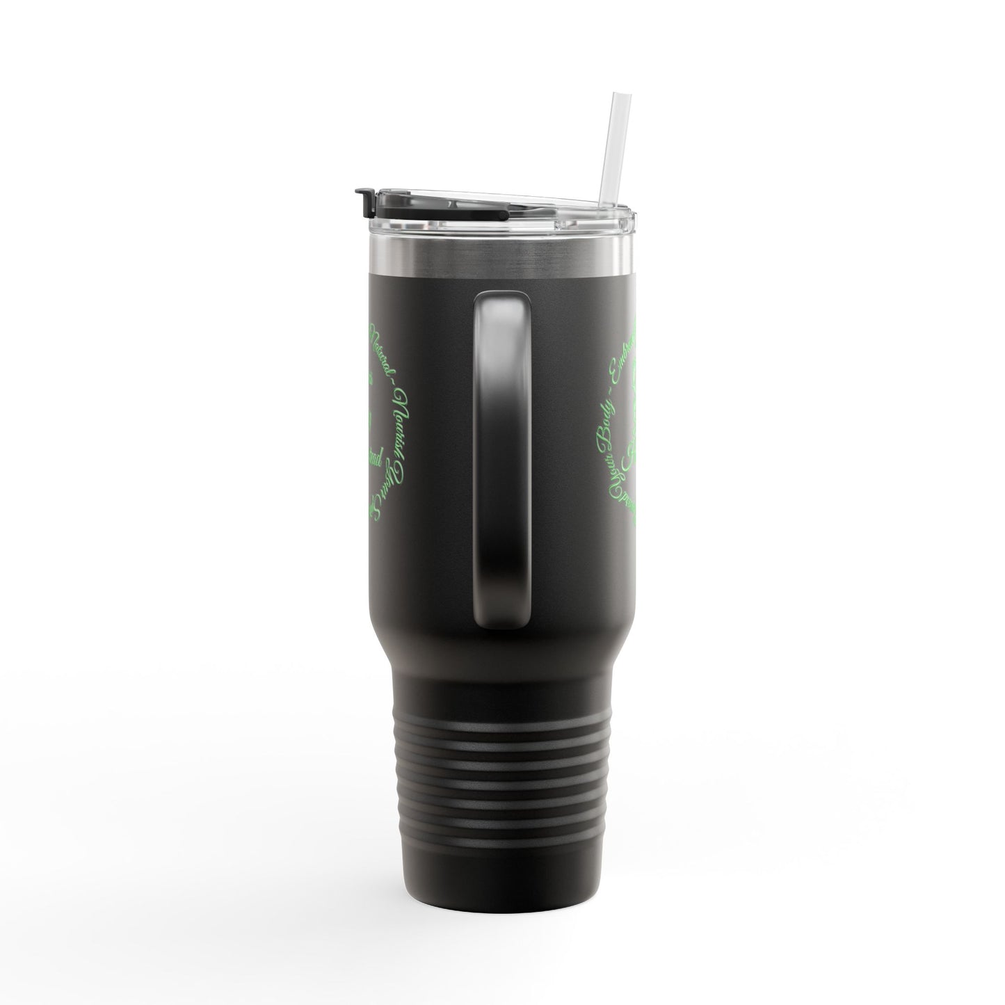 "Embrace Your Natural" Insulated Travel Mug, 40oz
