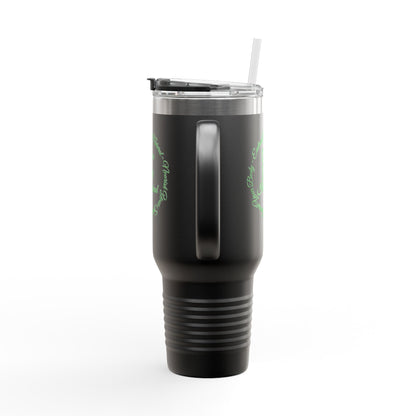"Embrace Your Natural" Insulated Travel Mug, 40oz