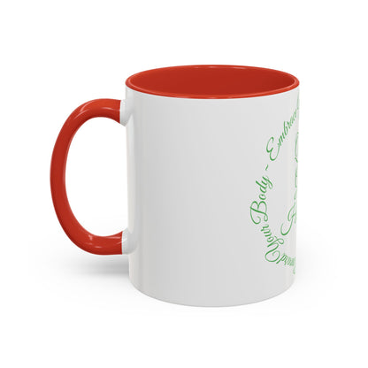"Embrace Your Natural" Accent Coffee Mug (11, 15oz)