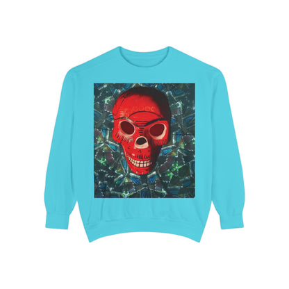 "Dia de los Muertos" Garment-Dyed Sweatshirt