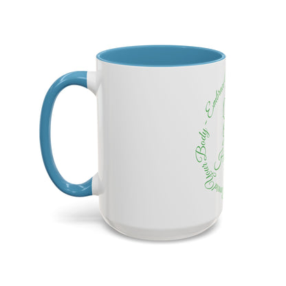 "Embrace Your Natural" Accent Coffee Mug (11, 15oz)