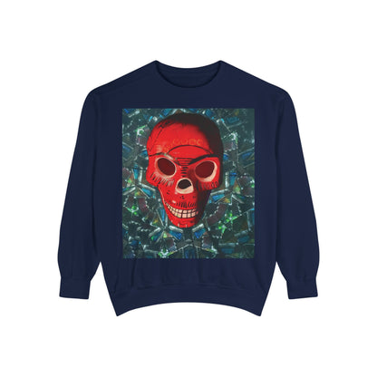 "Dia de los Muertos" Garment-Dyed Sweatshirt