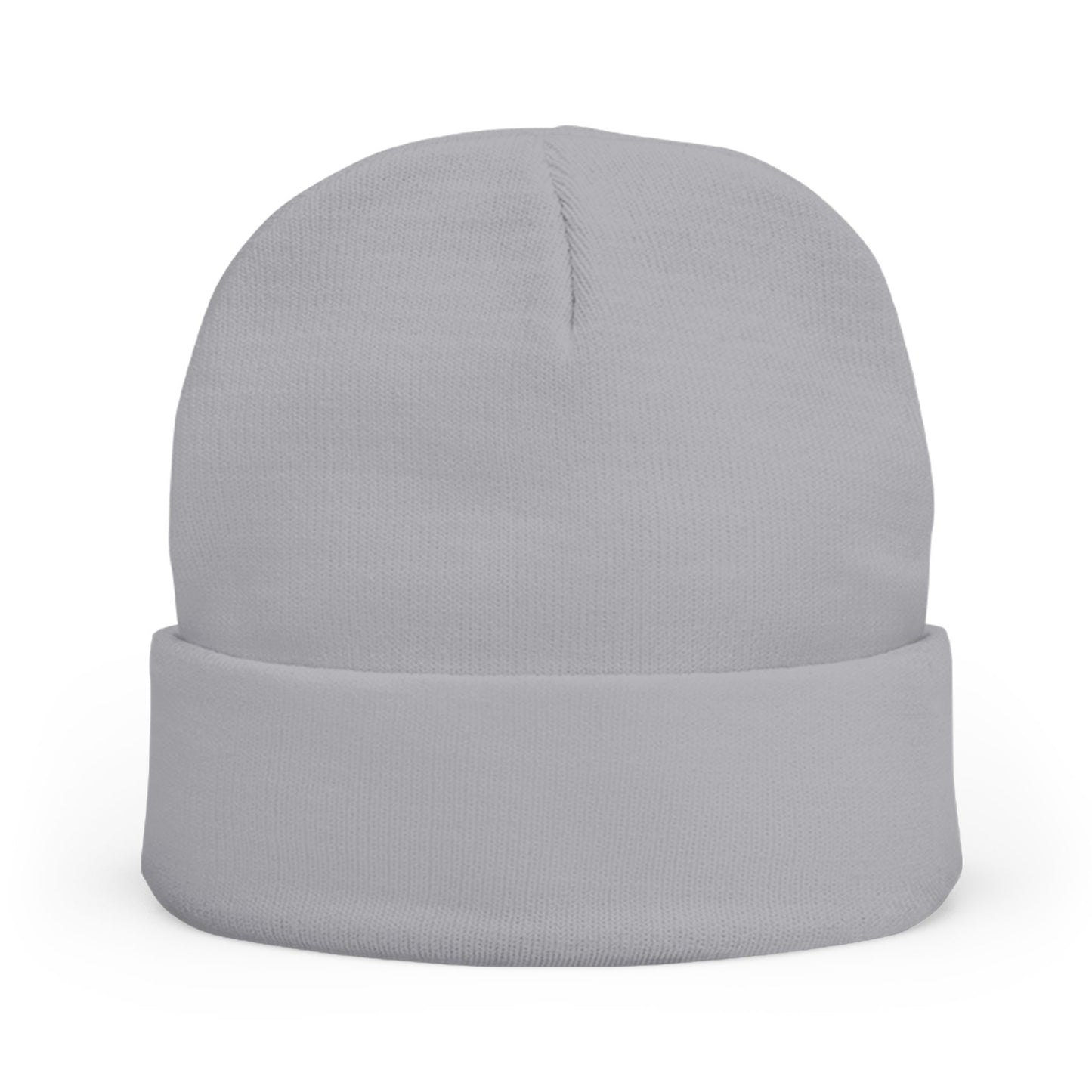 "QGH" Embroidered Knit Beanie Embroidered