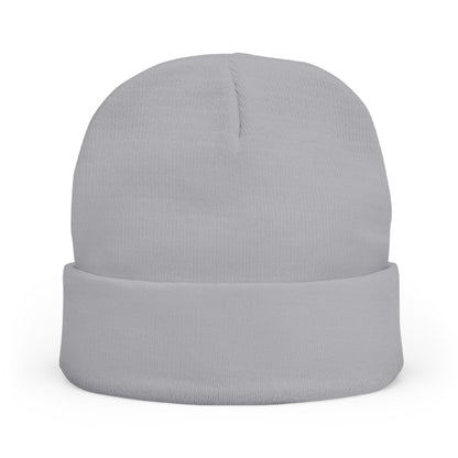 "QGH" Embroidered Knit Beanie Embroidered