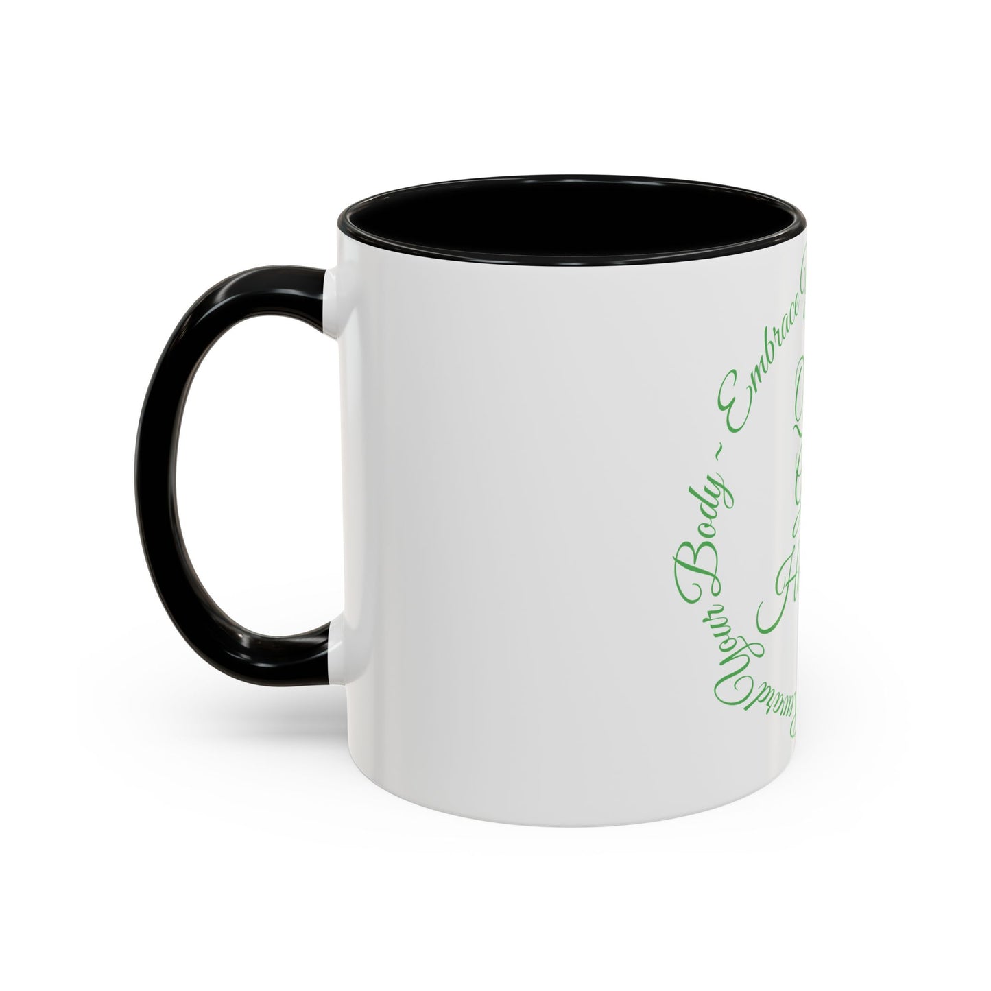 "Embrace Your Natural" Accent Coffee Mug (11, 15oz)