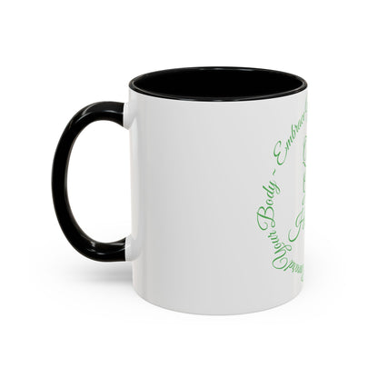 "Embrace Your Natural" Accent Coffee Mug (11, 15oz)