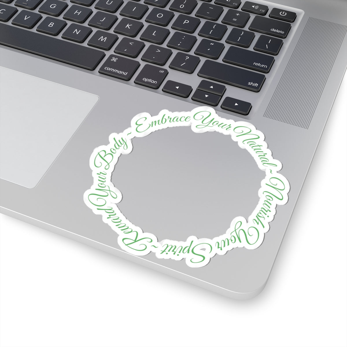 "Embrace Your Natural" Sticker
