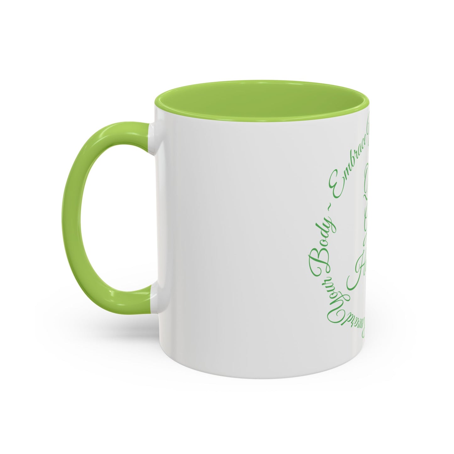 "Embrace Your Natural" Accent Coffee Mug (11, 15oz)