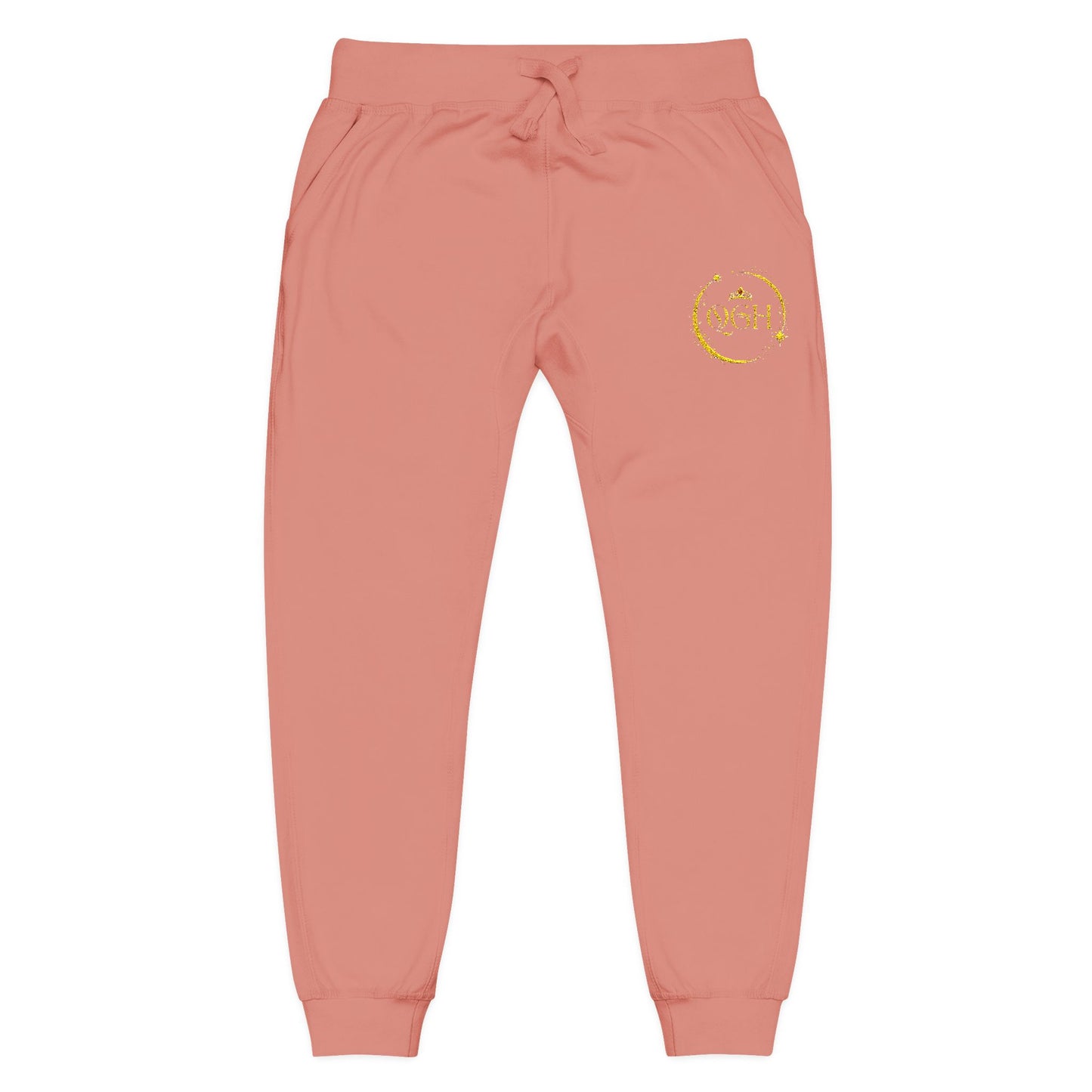 "QGH Gold" Embroidered Sweatpants