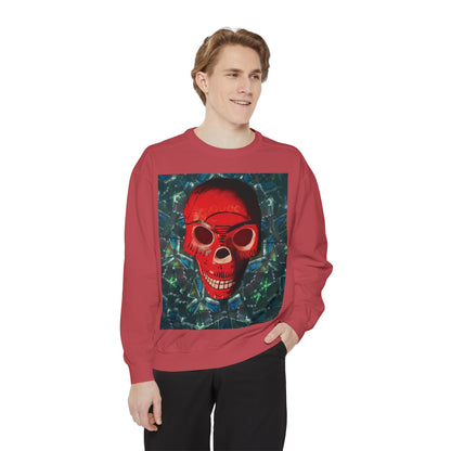 "Dia de los Muertos" Garment-Dyed Sweatshirt