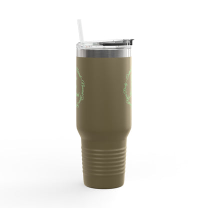 "Embrace Your Natural" Insulated Travel Mug, 40oz