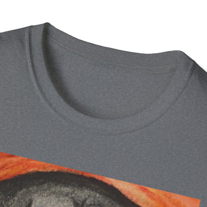 Grinning Skull Illustration T-Shirt | Dark Art Skull Tee