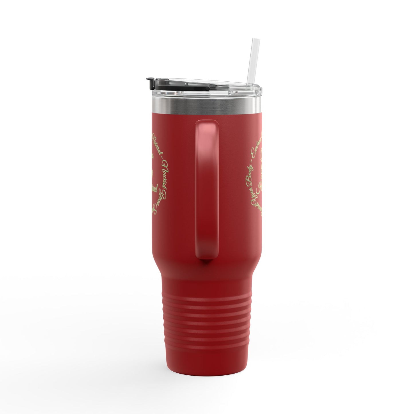 "Embrace Your Natural" Insulated Travel Mug, 40oz