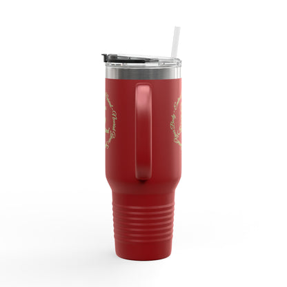 "Embrace Your Natural" Insulated Travel Mug, 40oz