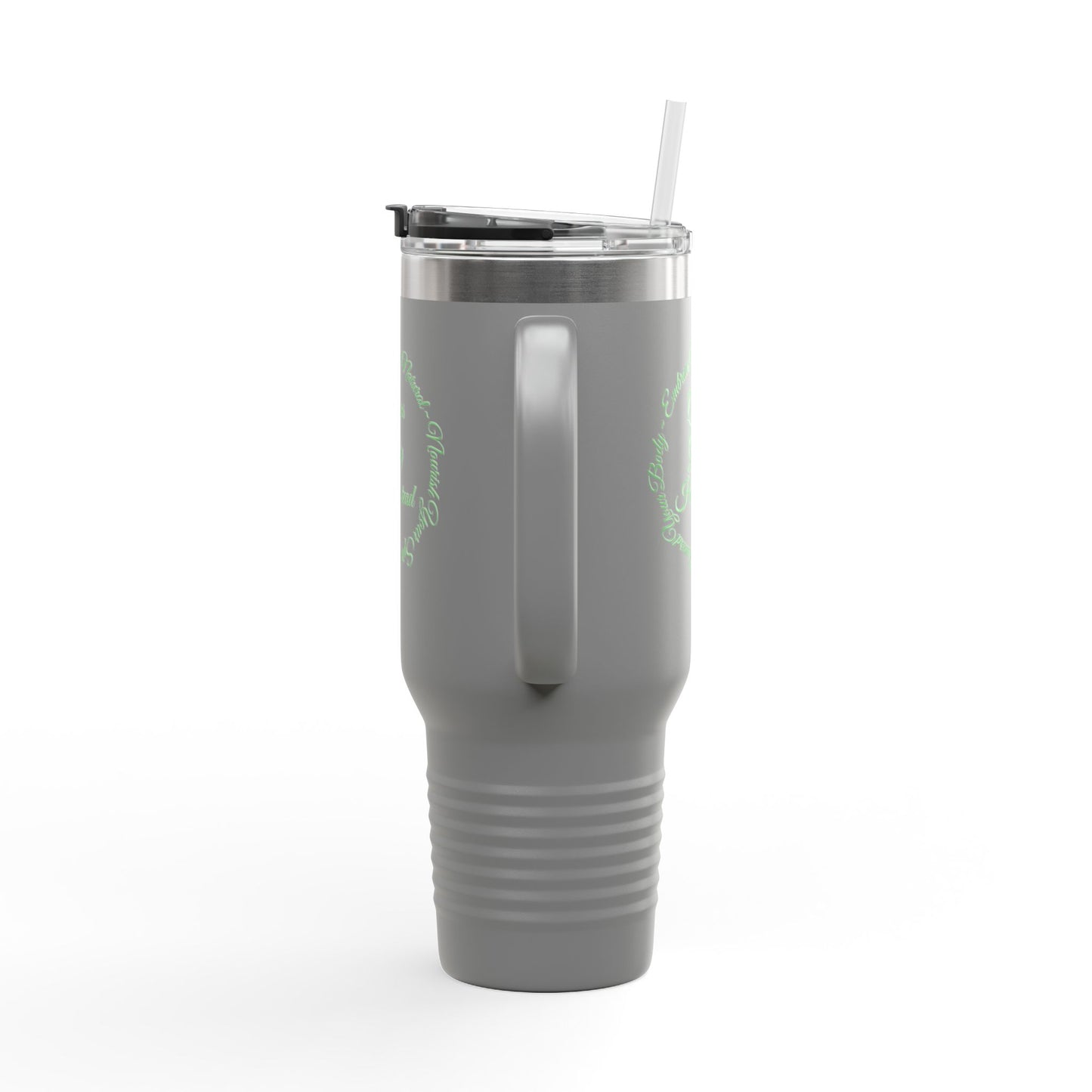 "Embrace Your Natural" Insulated Travel Mug, 40oz