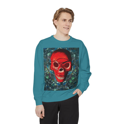 "Dia de los Muertos" Garment-Dyed Sweatshirt