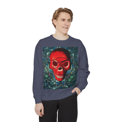 "Dia de los Muertos" Garment-Dyed Sweatshirt
