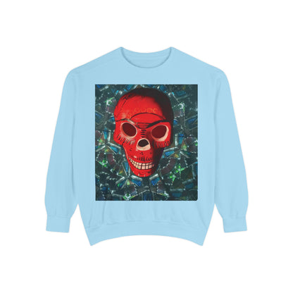 "Dia de los Muertos" Garment-Dyed Sweatshirt