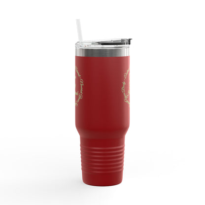"Embrace Your Natural" Insulated Travel Mug, 40oz
