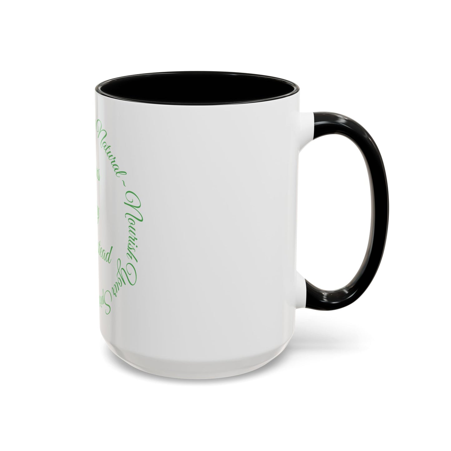 "Embrace Your Natural" Accent Coffee Mug (11, 15oz)