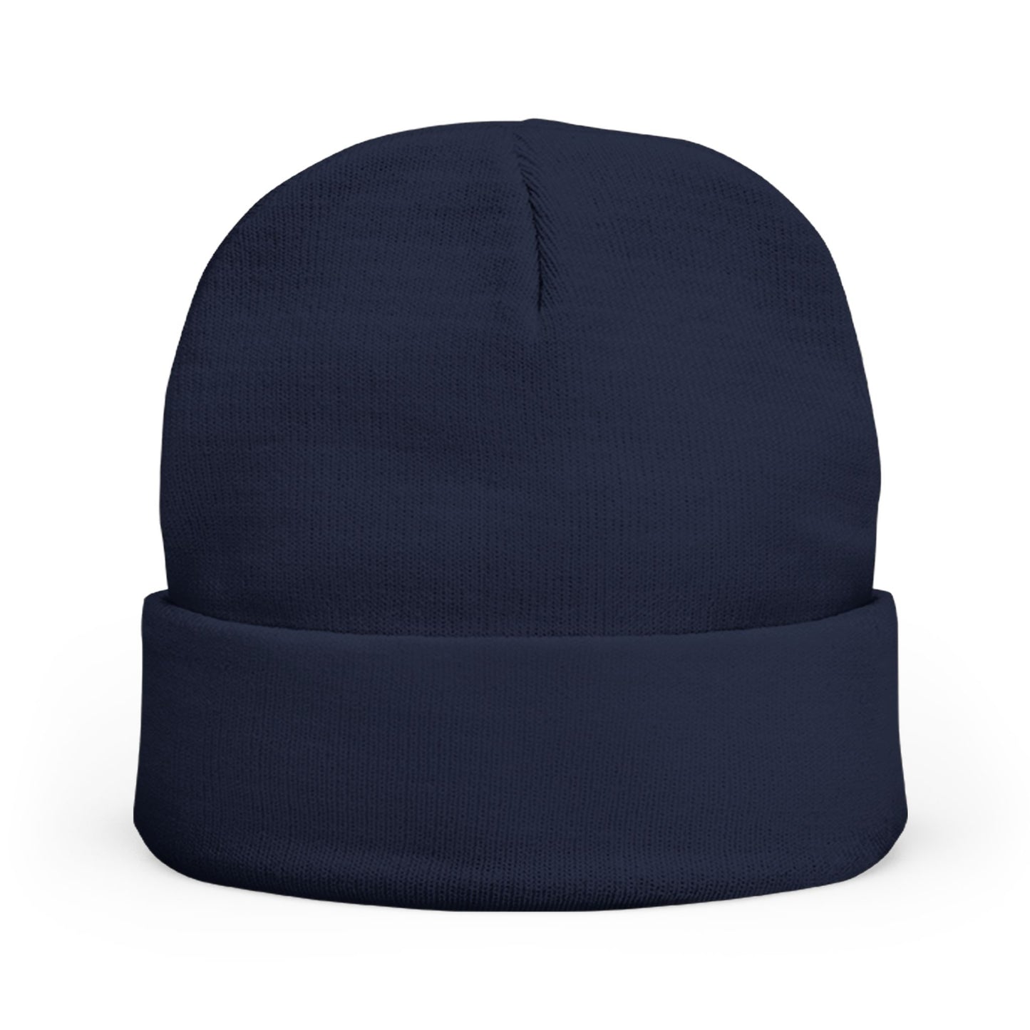 "QGH" Embroidered Knit Beanie Embroidered