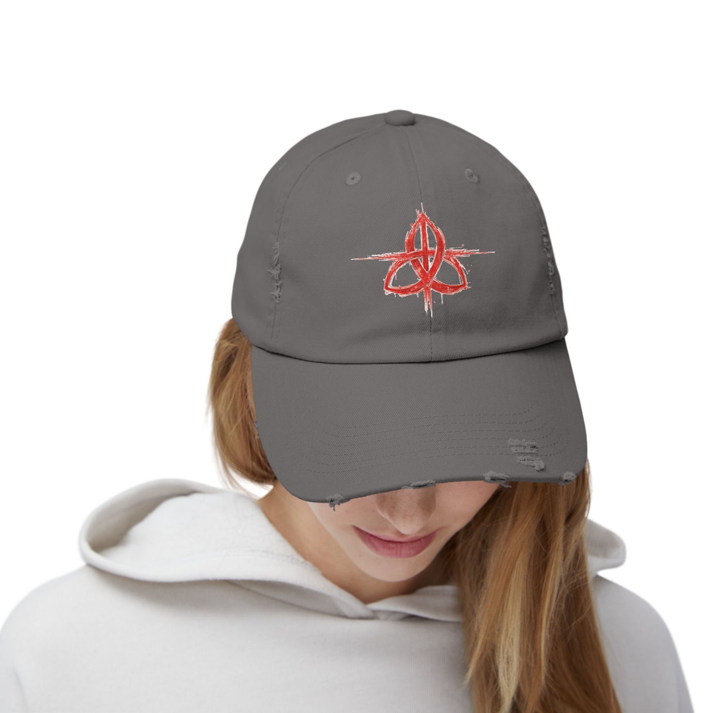 Holy Trinity Cross Hatt Distressed Cap