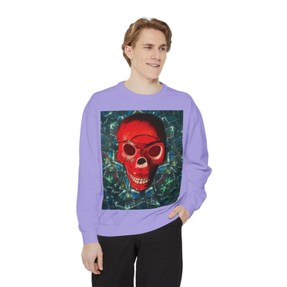 "Dia de los Muertos" Garment-Dyed Sweatshirt