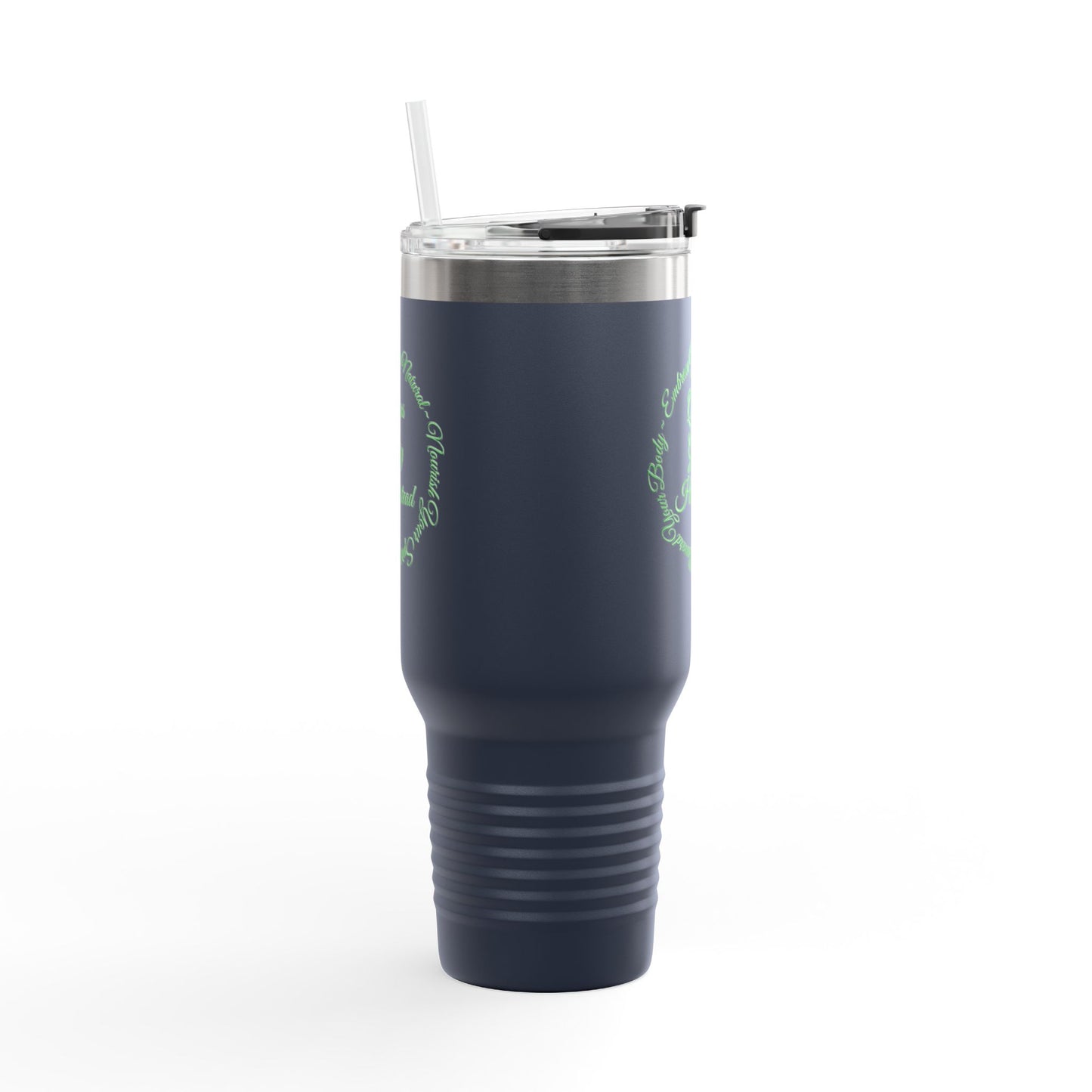 "Embrace Your Natural" Insulated Travel Mug, 40oz