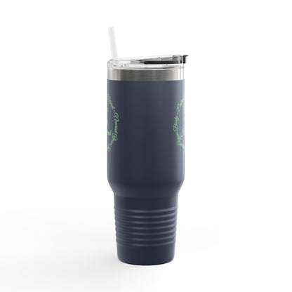 "Embrace Your Natural" Insulated Travel Mug, 40oz
