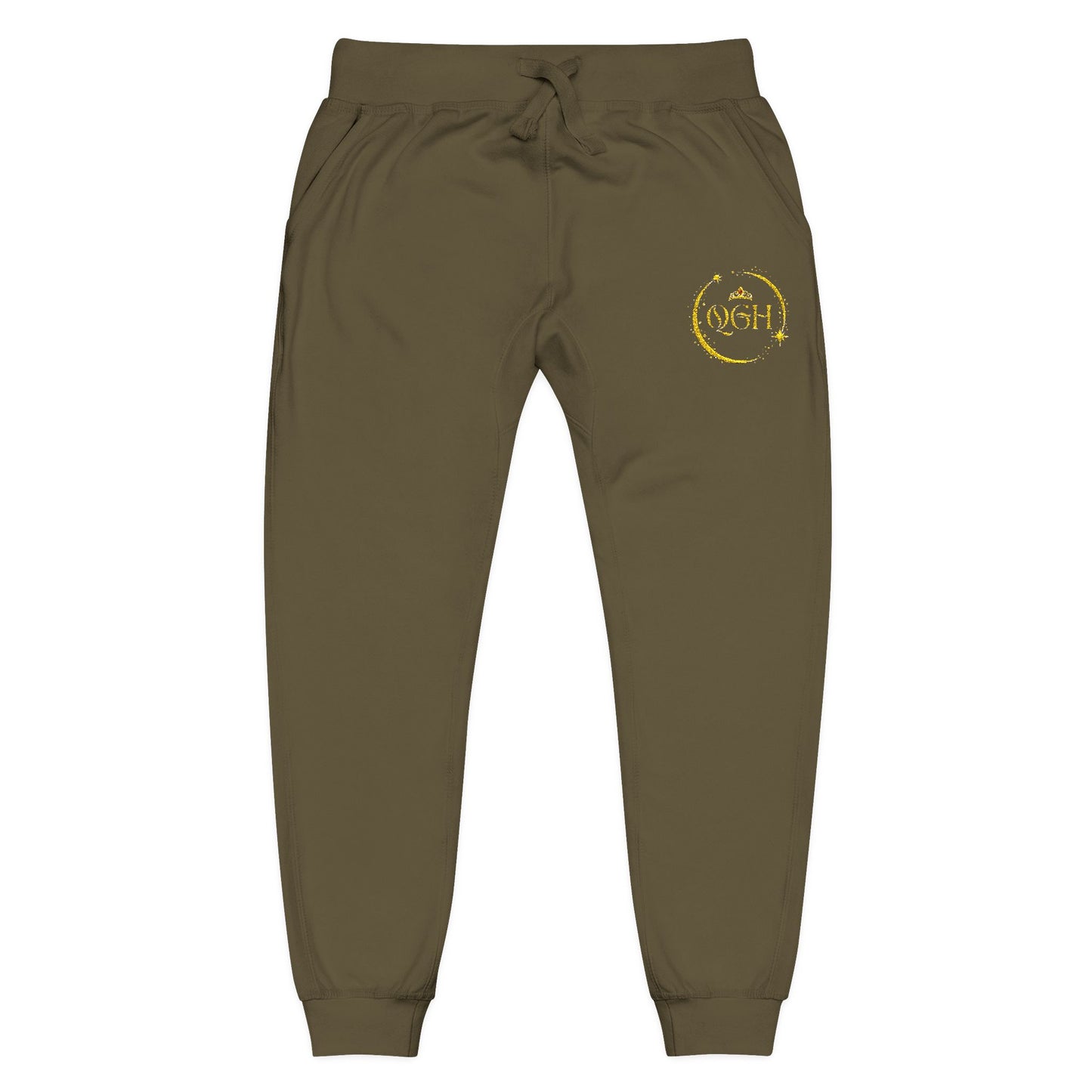 "QGH Gold" Embroidered Sweatpants