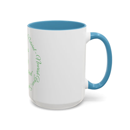 "Embrace Your Natural" Accent Coffee Mug (11, 15oz)