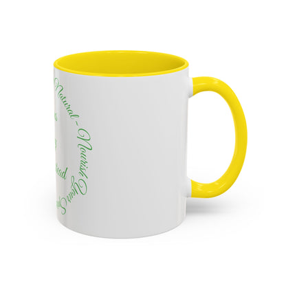 "Embrace Your Natural" Accent Coffee Mug (11, 15oz)