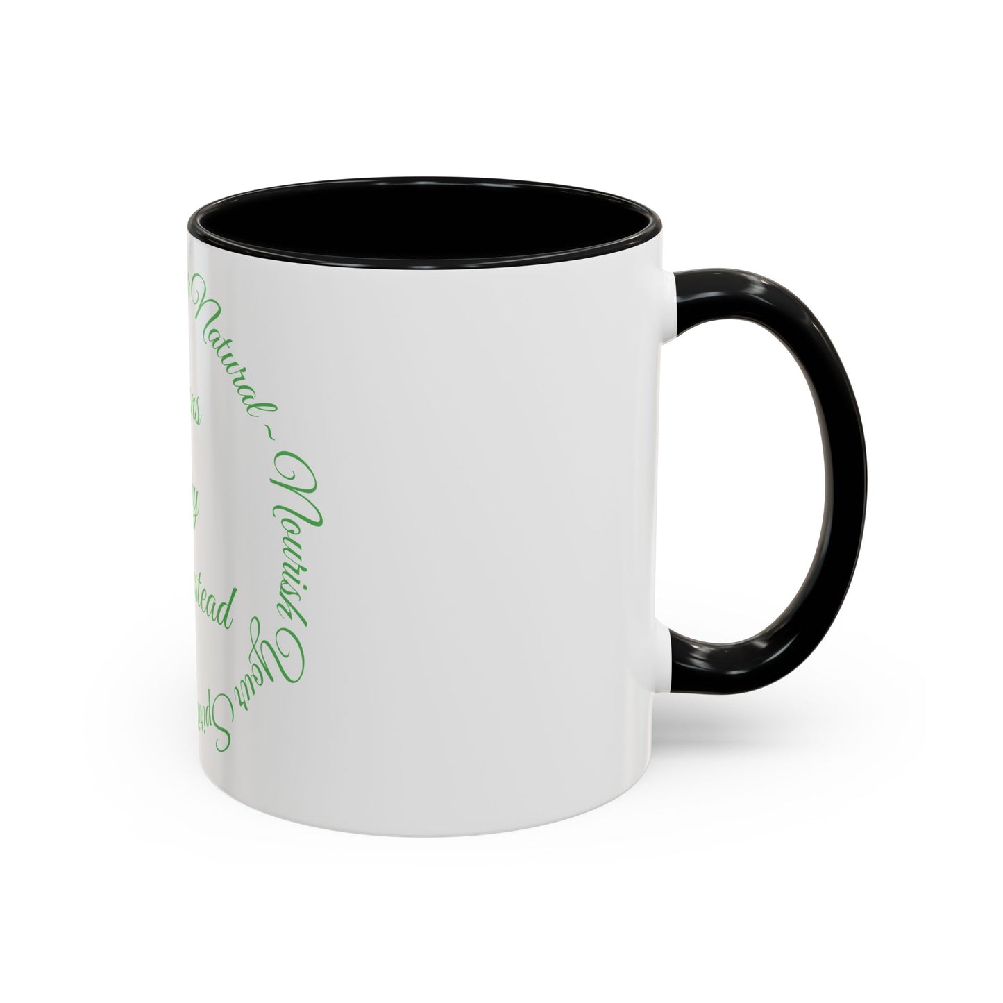"Embrace Your Natural" Accent Coffee Mug (11, 15oz)