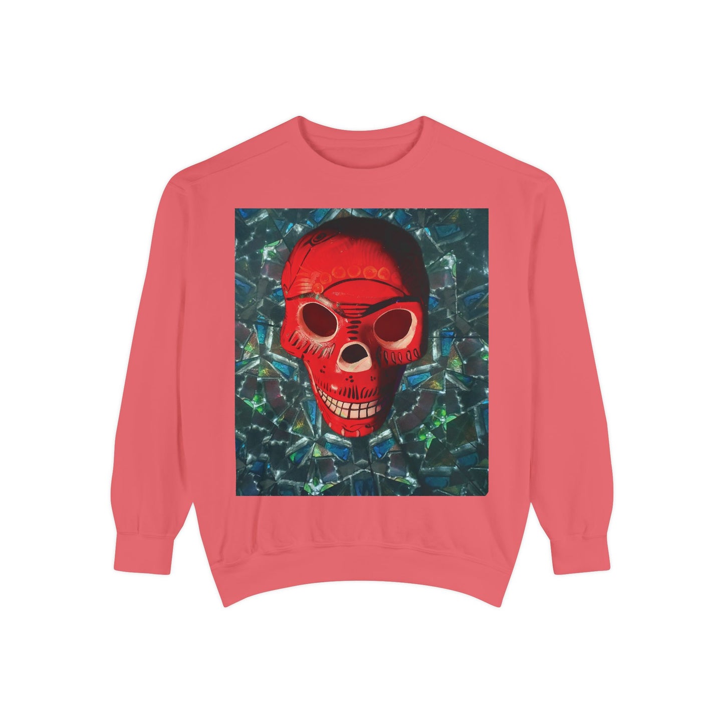 "Dia de los Muertos" Garment-Dyed Sweatshirt