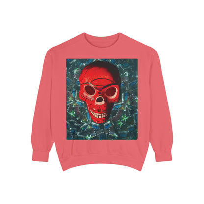 "Dia de los Muertos" Garment-Dyed Sweatshirt