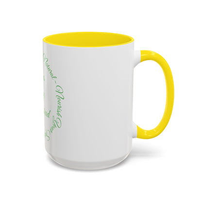 "Embrace Your Natural" Accent Coffee Mug (11, 15oz)